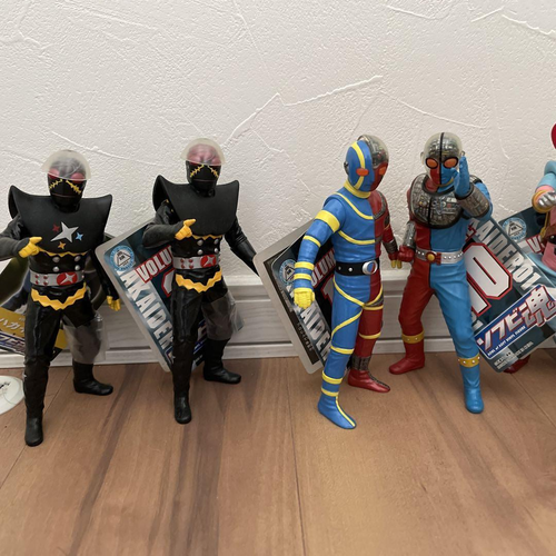 Bandai SOFVI Soul Android Kikaider 6 Figure Set Discontinued & Near Mint w/ Tags - Picture 14 of 15