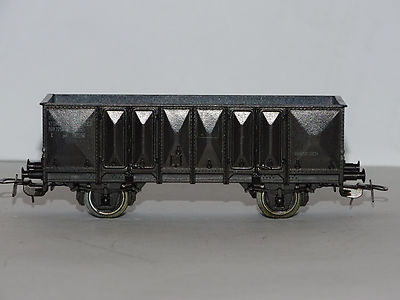 Wagon Tombereau SMCF HO - Tout Métal - Gris - Avec Boîte D'origine - Très Bon état