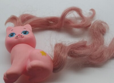 My Pretty Kitty Mimi Pink Cat 1989 Yellow Star Symbol Vintage Rare MLP Friends