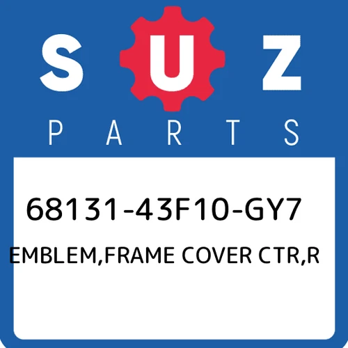 EMBLEM, CENTER RH | FOR YU1