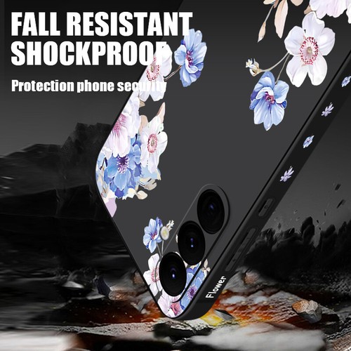 For Samsung S25 Ultra S24 S23 S22 A16 A55 A25 Girly Flower Shockproof Case Cover - Picture 9 of 17