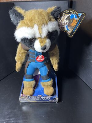 Marvel Guardians of The Galaxy` Rocket Raccoon Figure 10 Inch tall - Talking