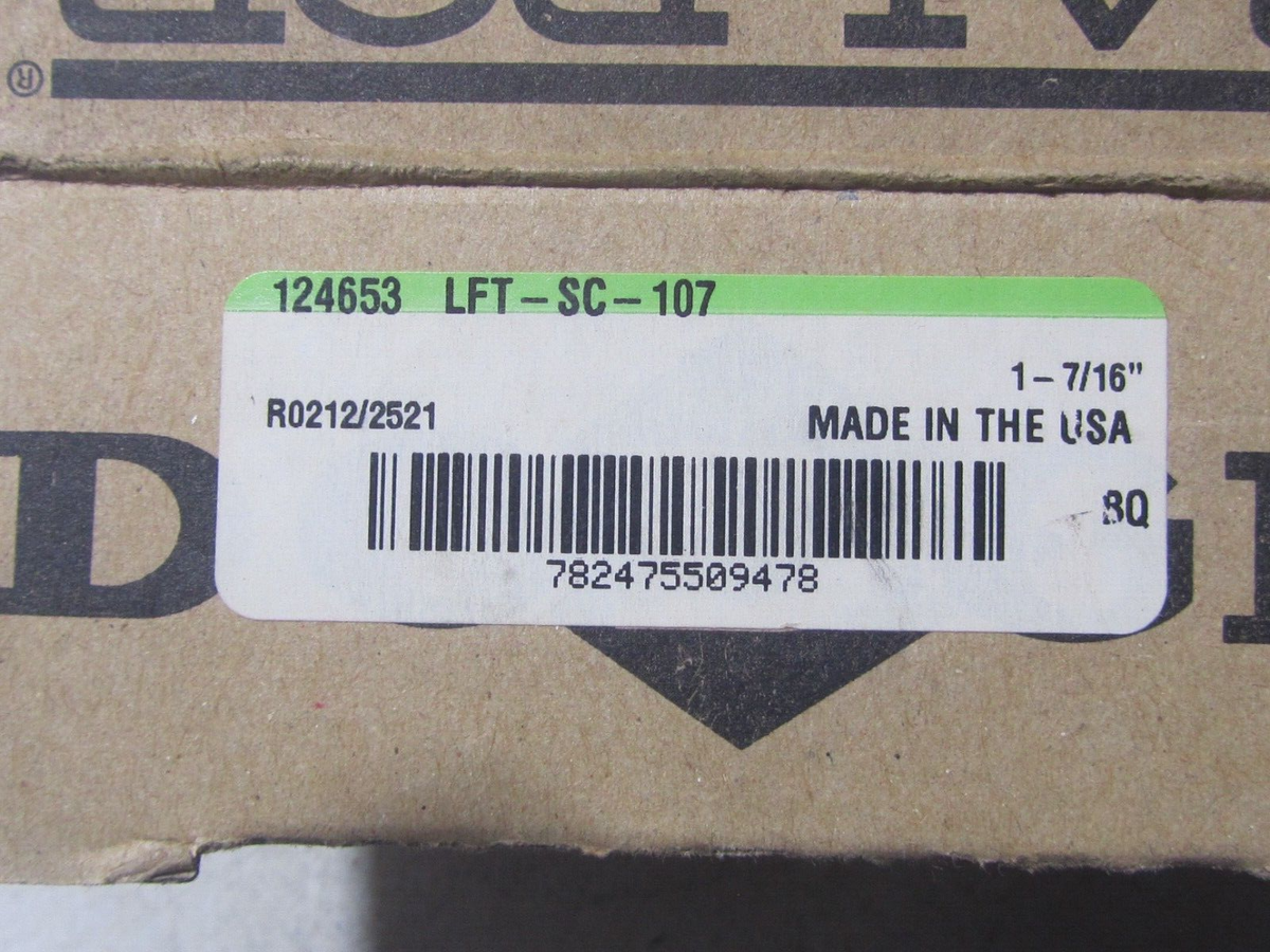 NEW Dodge LFTSC107 124653 F2B-SC-107 1-7/16
