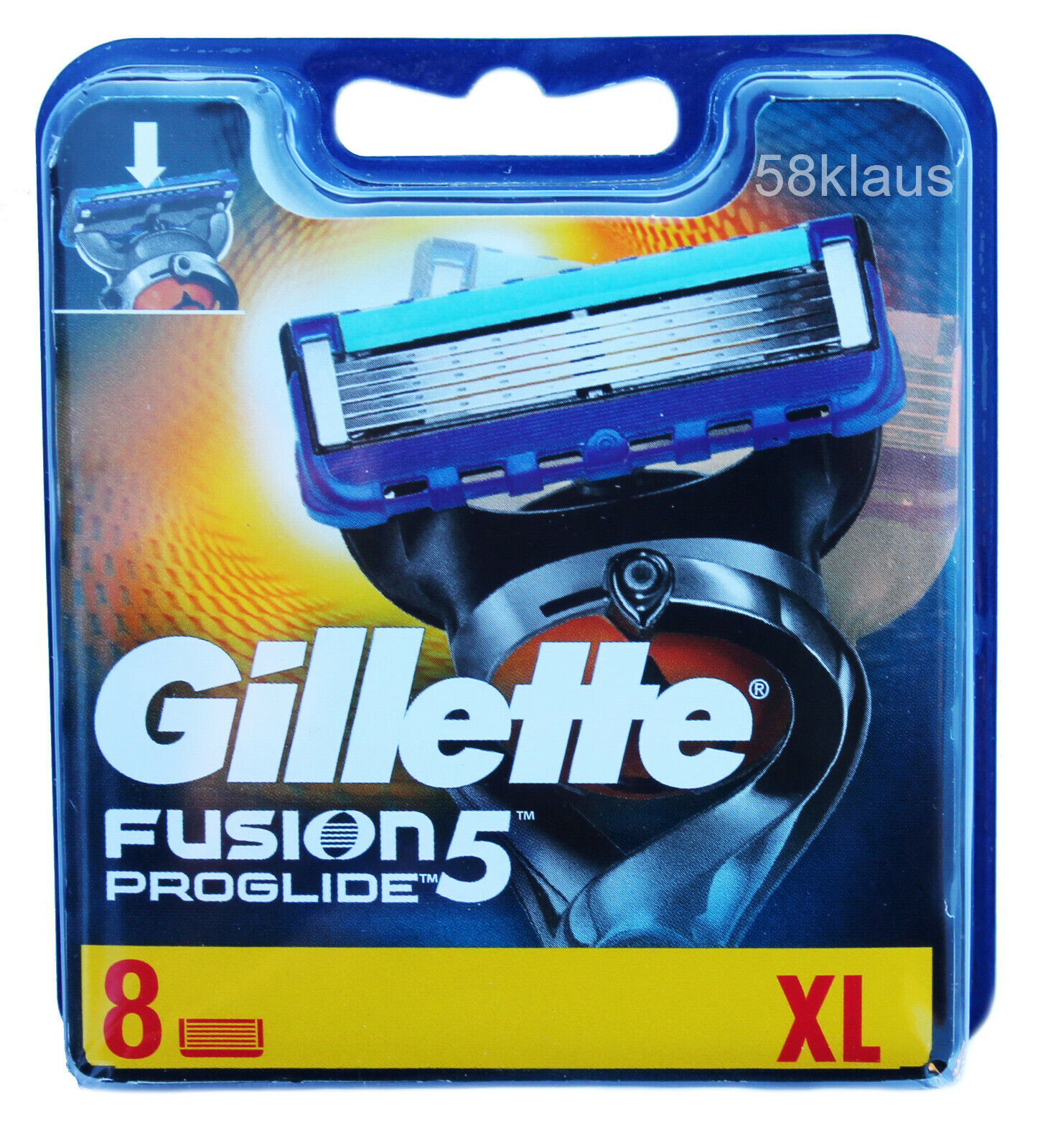 Gillette Fusion5 ProGlide Power Auswahl an Klingen 4 8 12 16 24 32 36 40 48