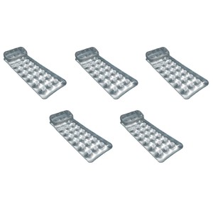 Intex 18-Pocket French Mattress Suntanner Pool Lounger Float w/ Headrest 5 Pack - Click1Get2 Hot Best Offers&secure=symbol4&set=par&discount=80 Or More&sale=mega Discount