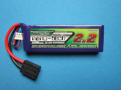 UPGRADE LIPO BATTERY 2200MAH 2S TRAXXAS 