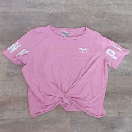 T-shirt Victoria's Secret Pink Medium - Couleur Coral, Neuf Avec étiquettes, Coupe Oversized