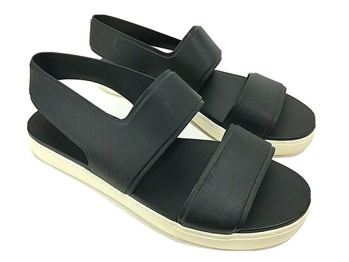 Vince Eres Black Sandals 8.5 Waterproof Rubber Sli