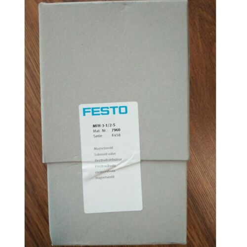 Festo MFH-3-1/2-S 7960 Solenoid Valve New One Free Shipping MFH31/2S - Picture 2 of 2