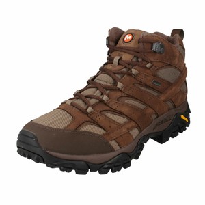 Hombre merrell Moab 2 Liso Mid GTX J46553 Piel Senderismo Merrell Moab 2 Medio Gtx Botas Para Hombre Caminar Negro | eBay