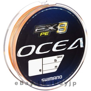 Shimano-Ocea-EX8-PE-1-2-300m-26lb-12kg-Multicolor-8-Braid-PE-Line-786395