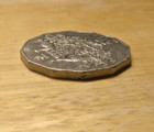2001 Australia 50 Cent Coin Centenary Elizabeth Commonweath Coat Arms Circulated — photo 4