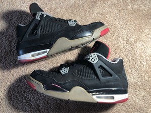 jordan retro 4 bred size 12