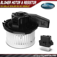 HVAC Blower Motor & Resistor Kit for Chevrolet Suburban 1500 2500 GMC Cadillac