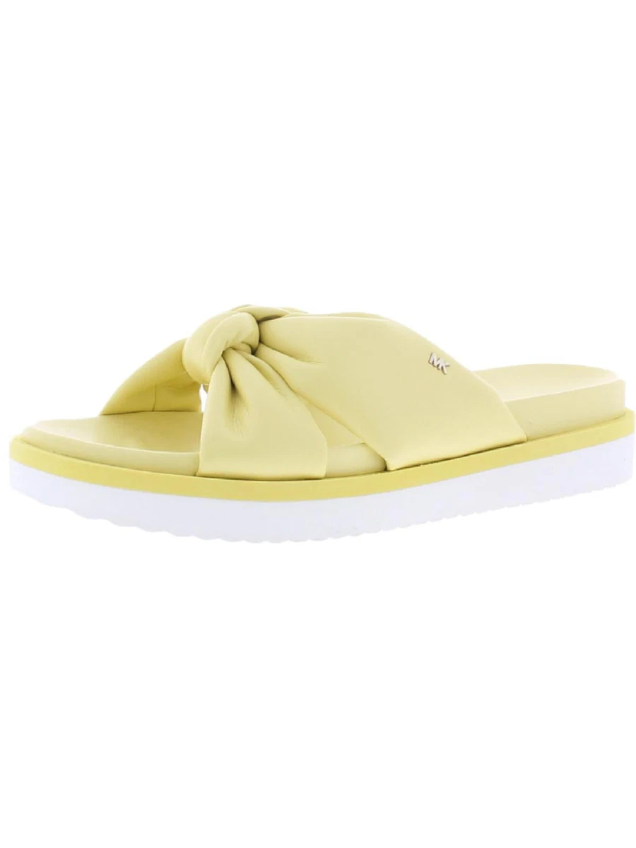 Michael kors slip 2025 on yellow