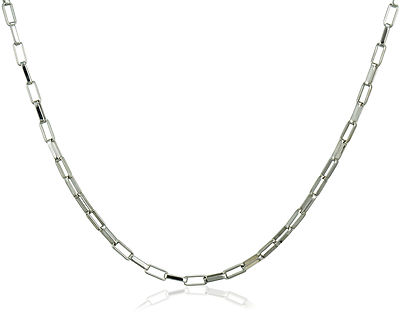 Stainless Steel Large Box Chain Necklace