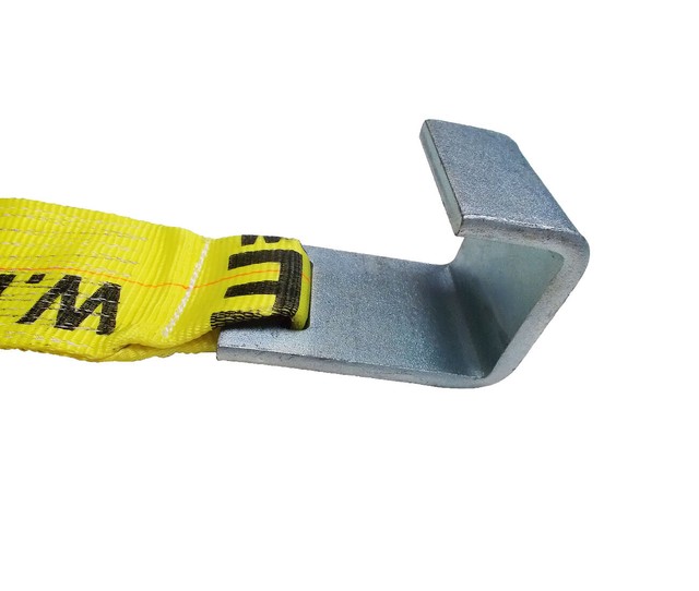 2 Pack 5ft Heavy Duty 4" Roll off Container Truck Winch Strap With Flat Hook for sale online eBay