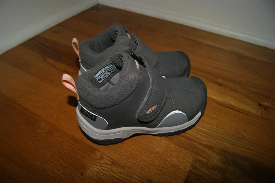 Zapatos Keen Kootenay III Mid WP Acero Gris/Rosa Polvoriento Niño Pequeño Talla 9 Foto 2 de 4