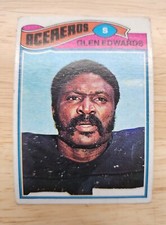 1977 Topps Mexican #381 Glen Edwards Pittsburgh Steelers RARE Vintage NFL!