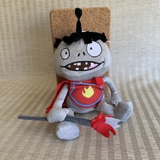 Plants vs Zombies Plush Fire Girl Zombie Torch Staff 7" Stuffed Doll PVZ Figures