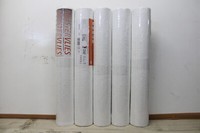 5 Rollen Vliestapete As Creation Meistervlies 1414-15 Weiss Strukturiert