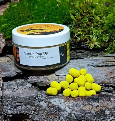 8mm Pop Ups Dumbell, Fluo, Methodfeeder, Feeder, Karpfenangeln, Hakenköder