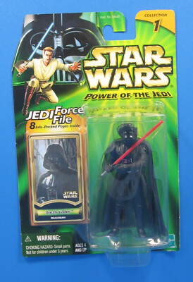 Star Wars Darth Vader Dagobah 3.75'' Action Figure 2000 MOC Power Jedi Force File