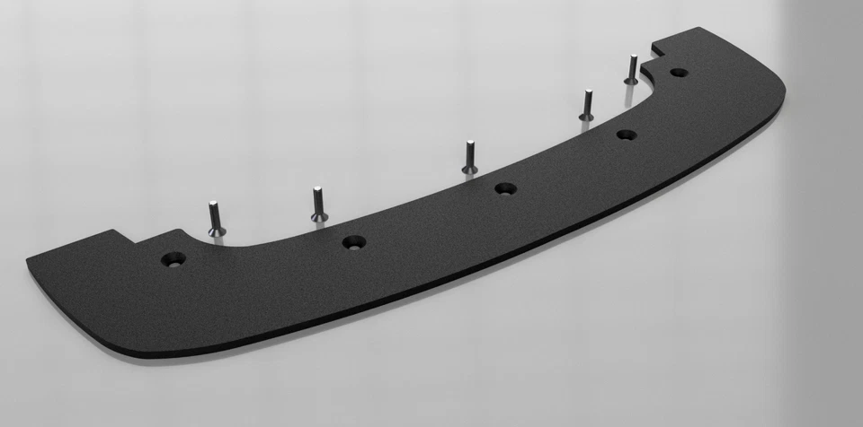 Arrma Infraction 6S ABS Plastic Front Splitter - Better downforce and handling