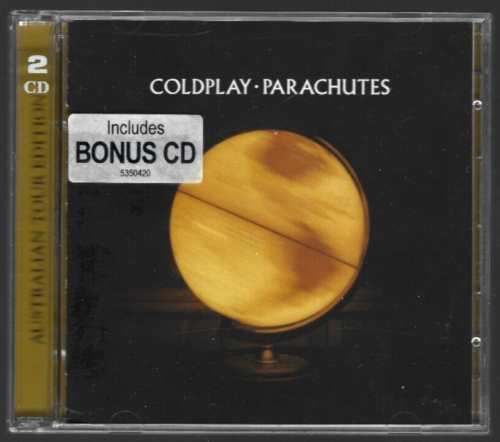 Coldplay - Parachutes **Rare 2000 Australian Tour Edition 2CD Album** EXC - Afbeelding 1 van 11