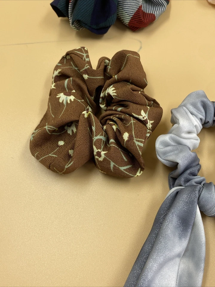 Лот из 6 винтажных резинок 80-90-х стрейч/ленты для волос. - Изображение 3 из 4