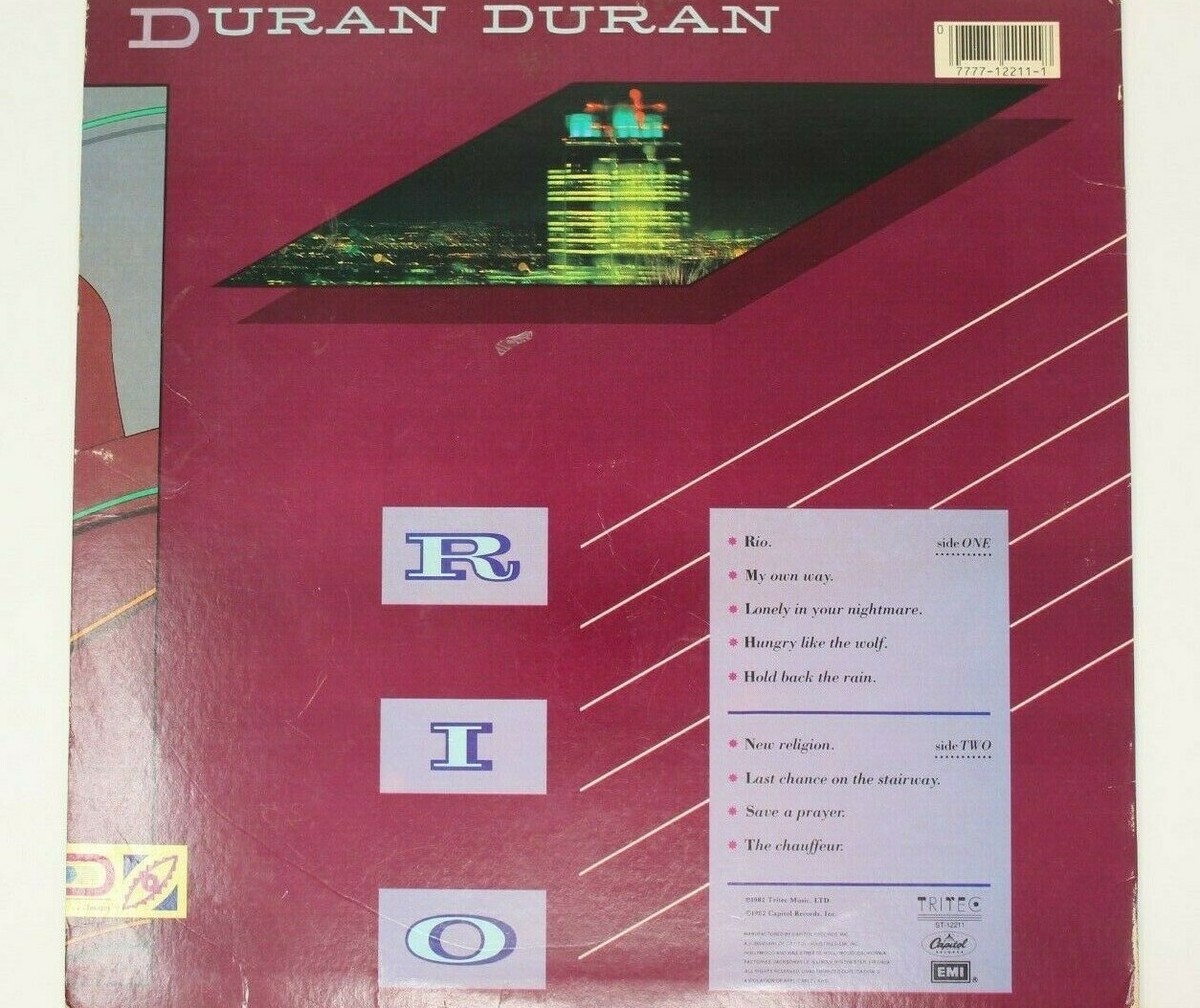 Duran Duran Rio Vinyl Record 1982 | eBay