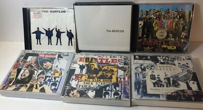 Beatles Lot of CD's Anthology vol 1, 2, 3, S Peppers , White CD, Help CD