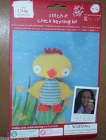 Kids Stitch-it Baby Chick Keyring Craft Kit Ages 6-12 Keychain Easter Kids Stitch-it Baby Chick Keyring Craft Kit Ages 6-12 Keychain Easter