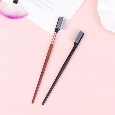 Eyelash Comb Lash Separator Mascara Lift Curl Metal Brush Beauty Makeup Tool _cn