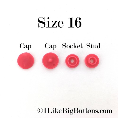 KAM Plastic Snap Pliers +500 Snaps PICK 10 COLORS Cloth Diapers/Poppers