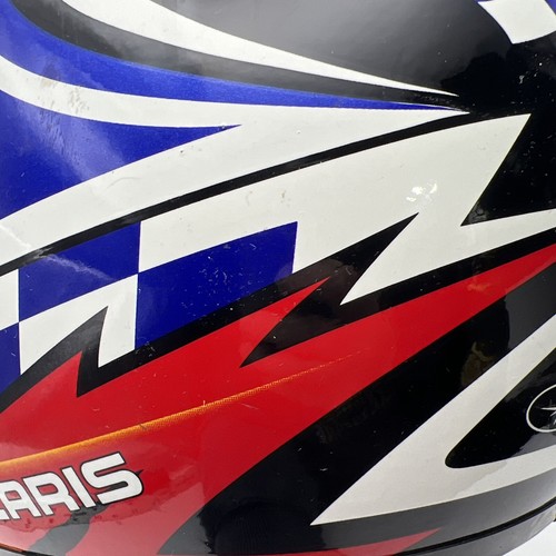 VTG Polaris Indy SP Full Face Snowmobile Helmet X-Large Scuffs Scratches Marks - Picture 12 of 24