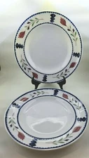 Adams Lancaster Ironstone Salad Plate England  Lot of Two (2)