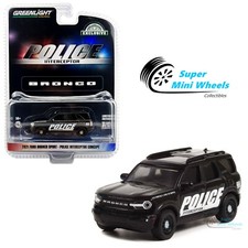 Greenlight 1:64 - 2021 Ford Bronco Sport - Police Interceptor Concept #30339
