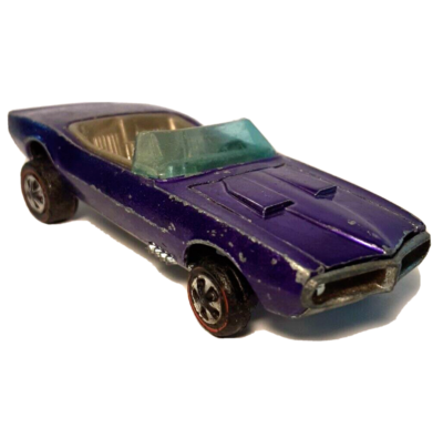 Hot Wheels Redline Custom Firebird 1967 Purple Sweet Sixteen Made