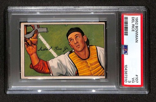 1952 Del Rice #107