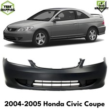Oe Replacement Front Bumper Cover Primed Plastic For 2004-2005 Honda Civic Coupe Oe Replacement Front Bumper Cover Primed Plastic For 2004-2005 Honda Civic Coupe