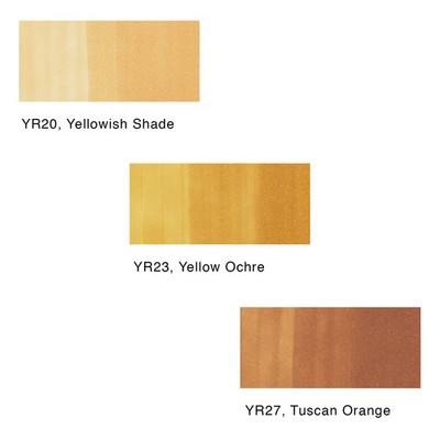 CPIC-SKST-53553 Copic Sketch Marker 3Pc Color Fusion Set #4