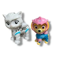 Paw Patrol Figure Cat Pack Rory 2.5" Toy White Cat & Sky Floatin Diver Figure
