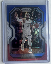 2020-21 Panini Prizm - Tyus Jones #21 Red White & Blue Prizm, Memphis Grizzlies