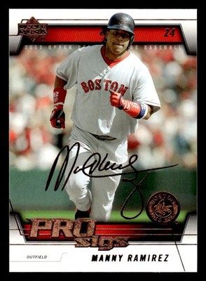 2005 Upper Deck Pro Sigs #18 Manny Ramirez