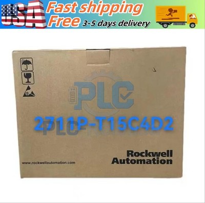 New 2711P-T15C4D2 PANELVIEW 1500 PLUS 6 W 2711P-T15C4D2 Fast Ship Allen Bradley