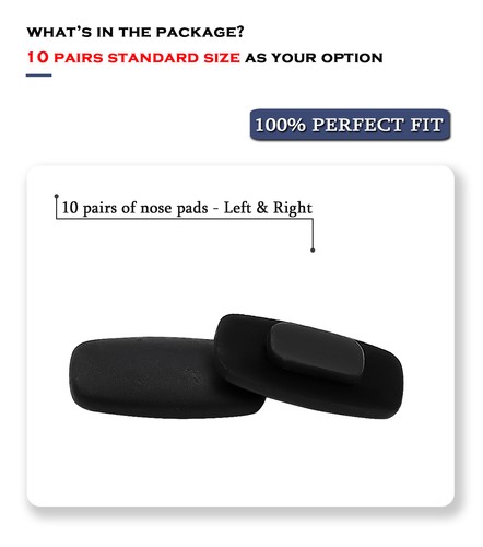 6 Pairs Nose Pads Piece Replacement for Maui Jim 2nd Reef MJ-607 Sunglasses - 第 9/21 張圖片