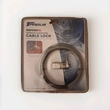 Targus Defcon CL Notebook Combination Cable Lock 6.5 foot cable PA410U