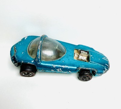 Hot Wheels Redline 1968 Silhouette UV Fade Graqua with Tan Interior Made In USA
