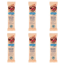 6 x 40g Babylove Dattelriegel Kakao & Himbeere